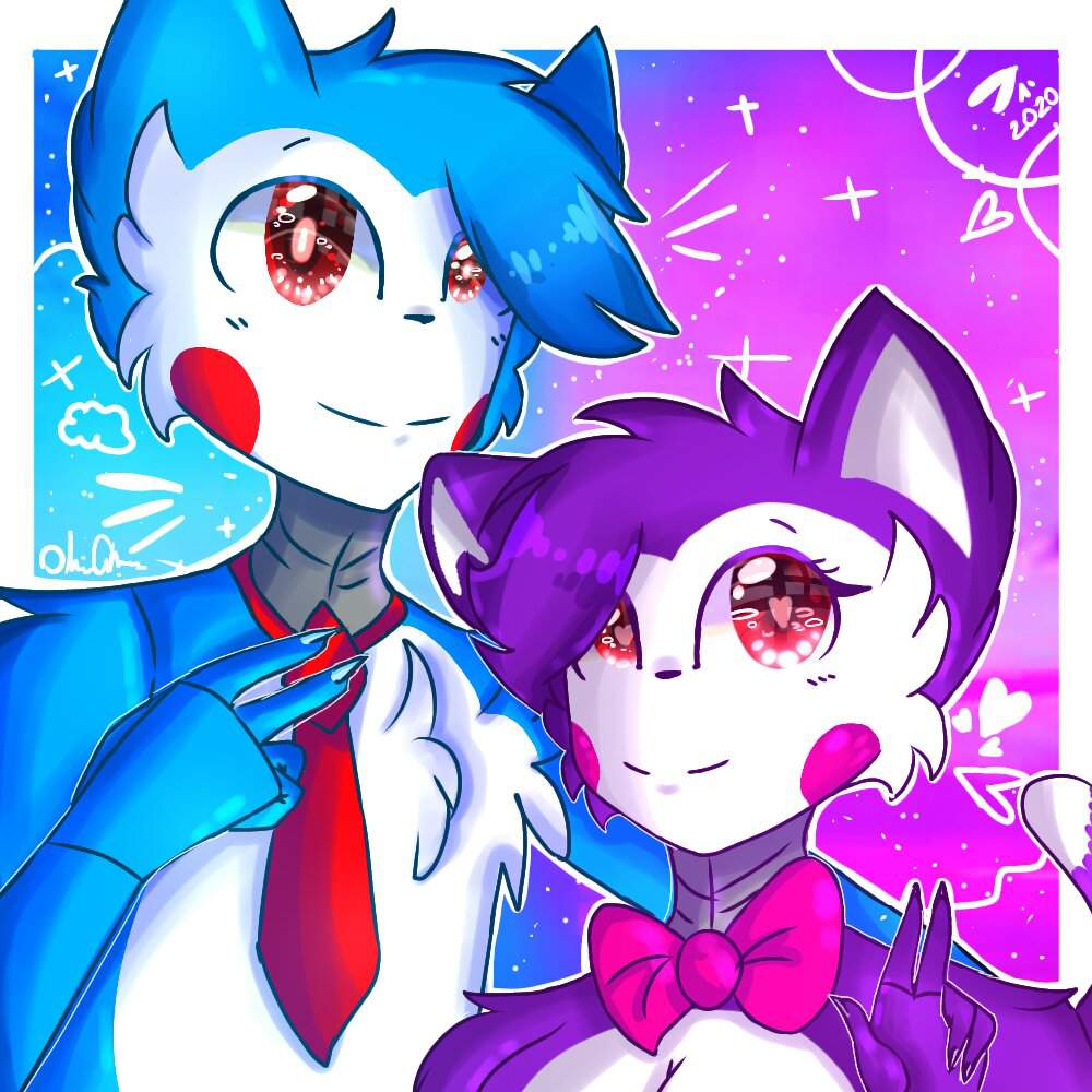 The Cats💙💜 (Fnac) | Five Nights At Freddy's Amino