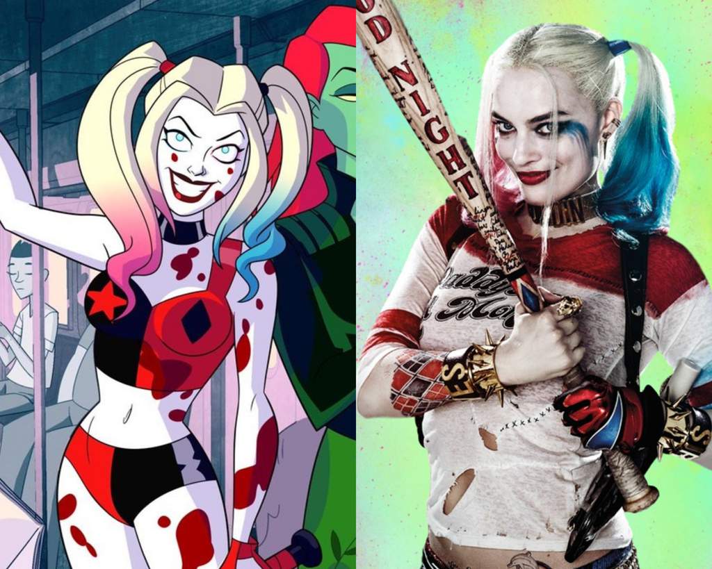 Animated Series Harley Quinn Vs Dceu Harley Quinn 