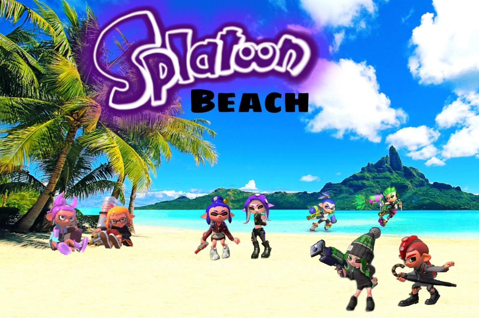 Thé beach splatoon | Splatoon Amino