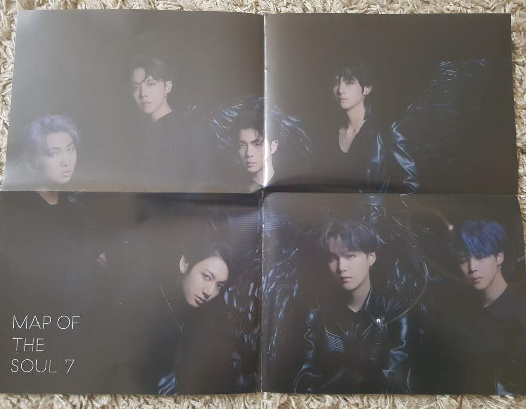 Album; Map Of The Soul 7 unboxing all 4 versions | ARMY's Amino
