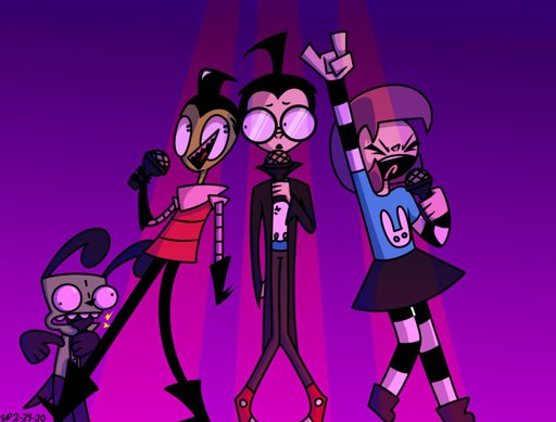 Experimental 20 Extremely Hard To Find IZ Fan Game Invader Zim Amino