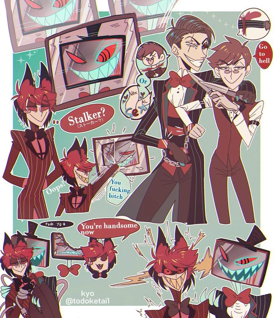 by @todoketail | Отель Хазбин | Hazbin Hotel Amino