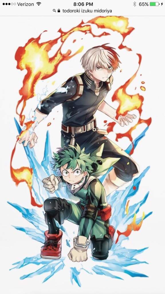 Deku X shoto | My Hero Academia Amino