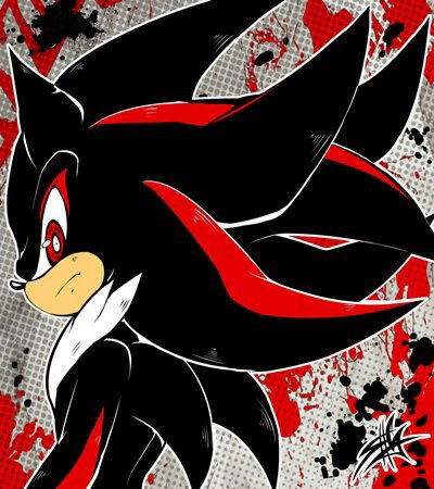 shadow (old art 2015-2016) | Sonic the Hedgehog! Amino