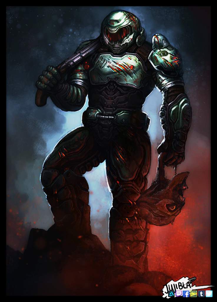 Guts (Berserk) Vs Doomguy (DOOM) | Battle Arena Amino Amino