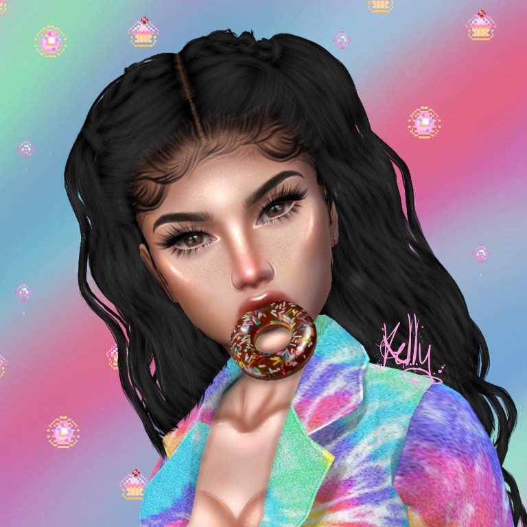 !Cuando la vida está llena dulces 🍬 y colores 🌈! | IMVU® Amino