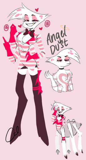 Human Angel Dust | Hazbin Hotel(Rp) Amino