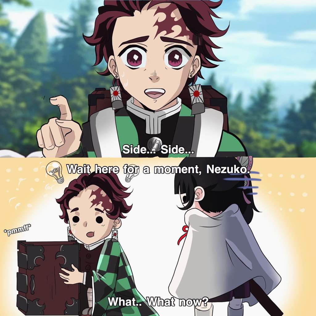 SAIDO CHESTO!!! [Tanjiro x Kanao Comic] | Demon Slayer: Kimetsu No ...