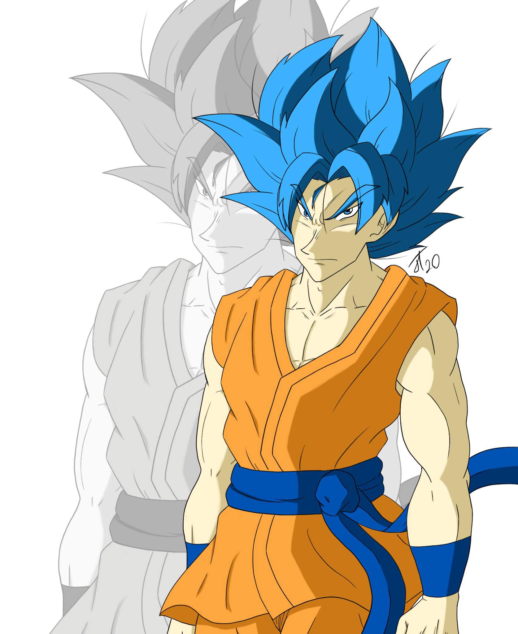 Super Saiyan Blue redesign | DragonBallZ Amino