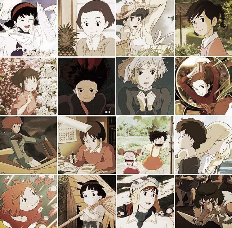 All Female Ghibli | Studio Ghibli Amino