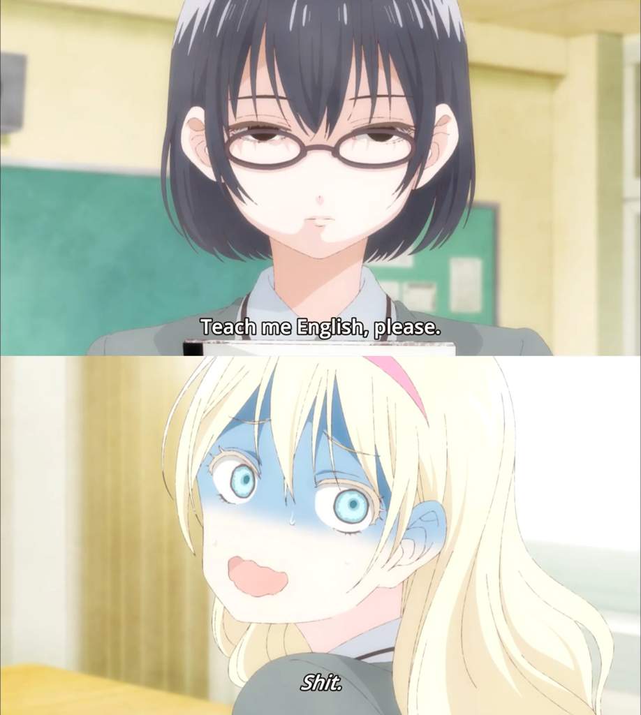 If you are bored and want a laugh then watch this anime 😂😂 anime name : asobi asobase 👈 | Yuri ...