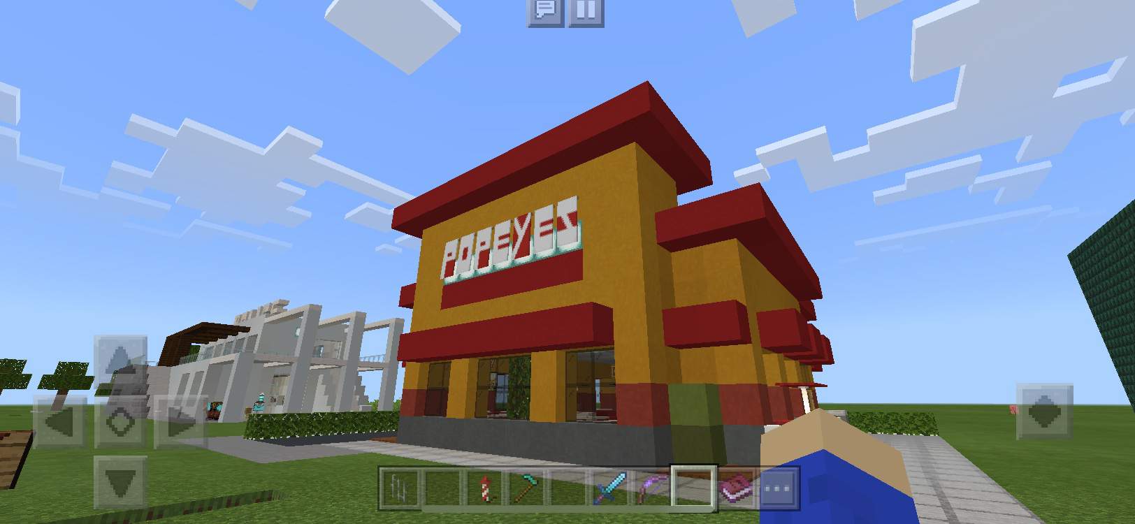 I made a popeyes in Minecraft | Minecraft Gamers Amino