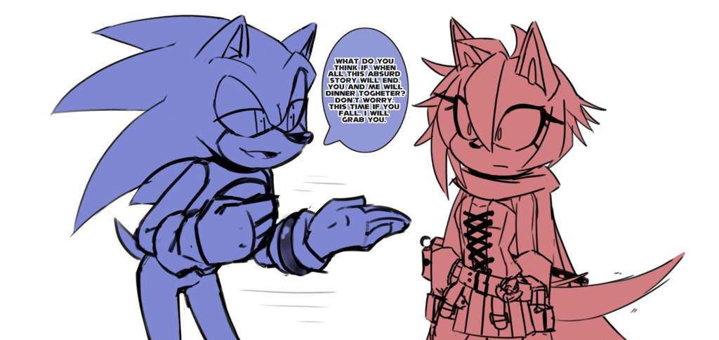 Ruby X Sonic Main Interaction Rwby Amino