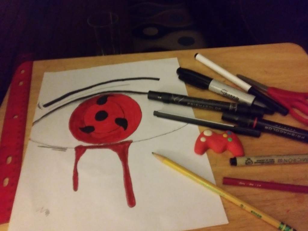 Bloody Sharingan Drawing Naruto Amino