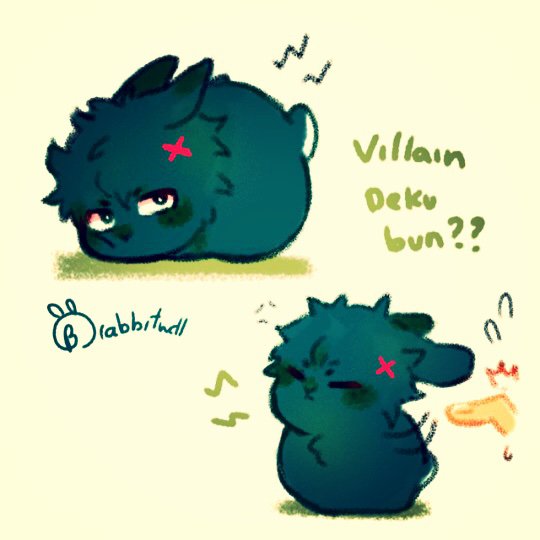 Awwww villain deku bun | My Hero Academia Amino