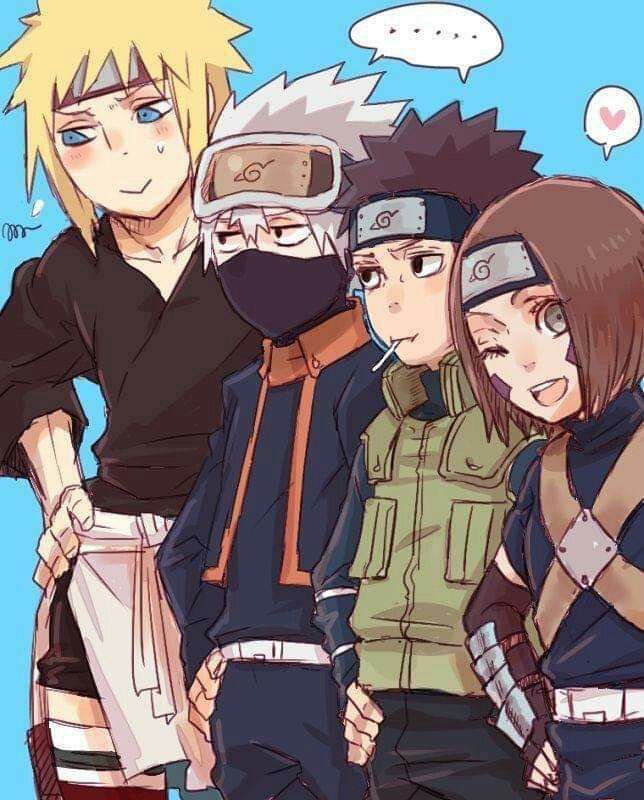 More team Minato photo | Naruto Amino