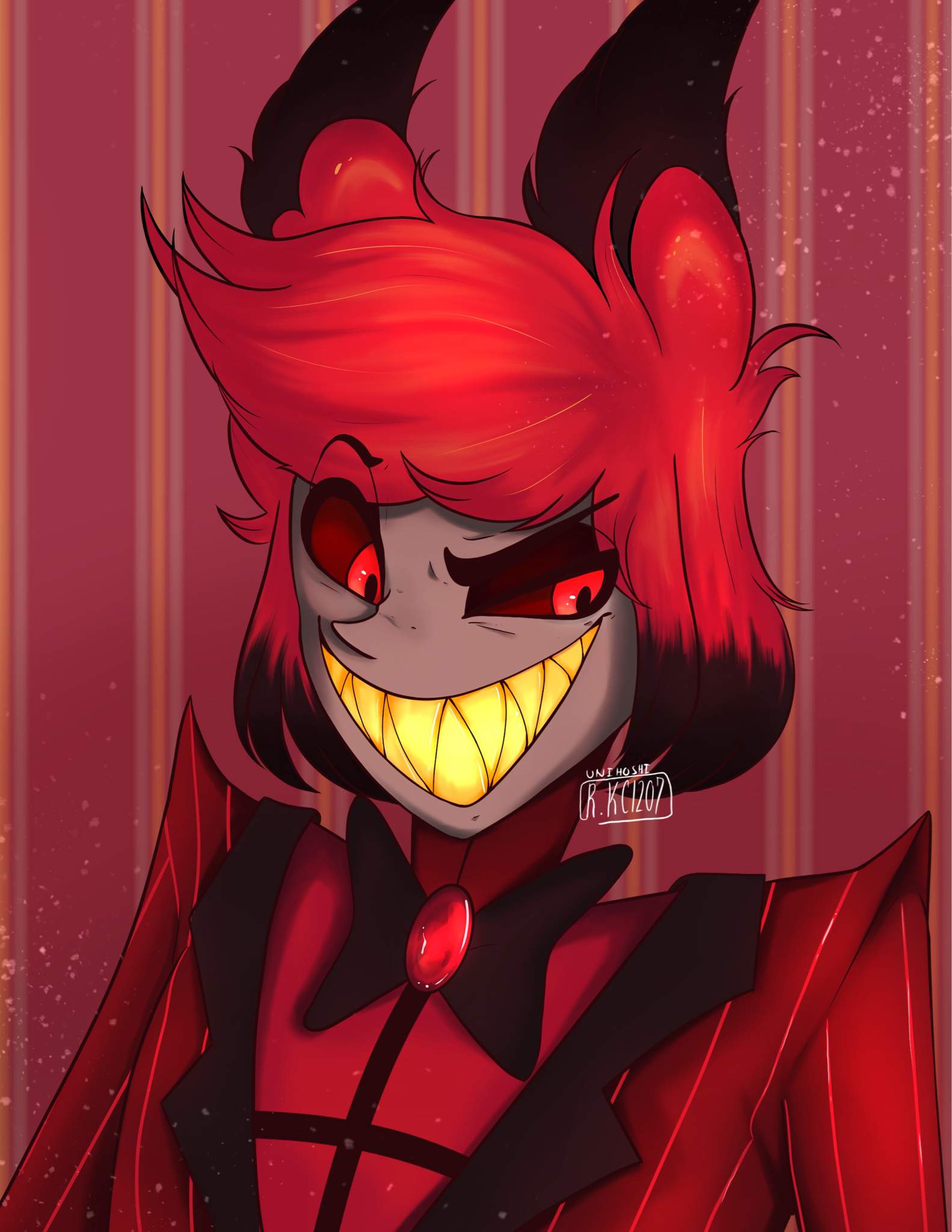 Alastor Fanart | Beginner Artist Amino