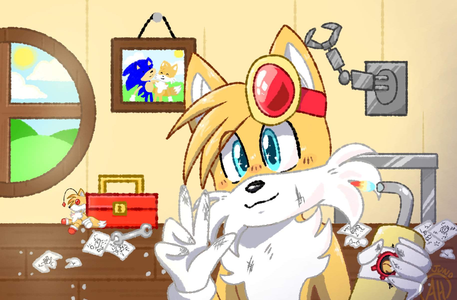 Tails' Workshop | Sonic the Hedgehog! Amino