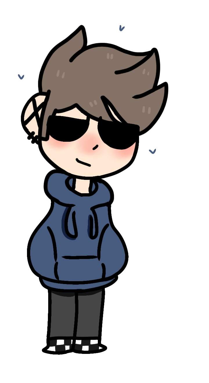 A drawing of tom💙 | 🌎Eddsworld🌎 Amino