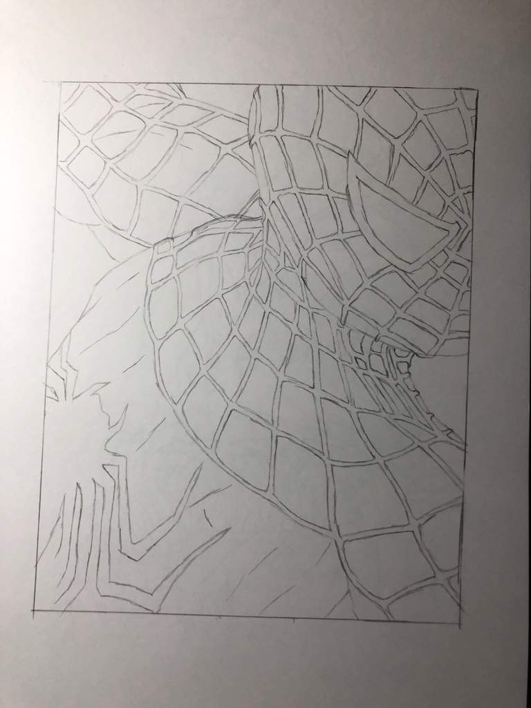 Tobey Maguire Spiderman Drawing  | ?Webslinger Amino? Amino