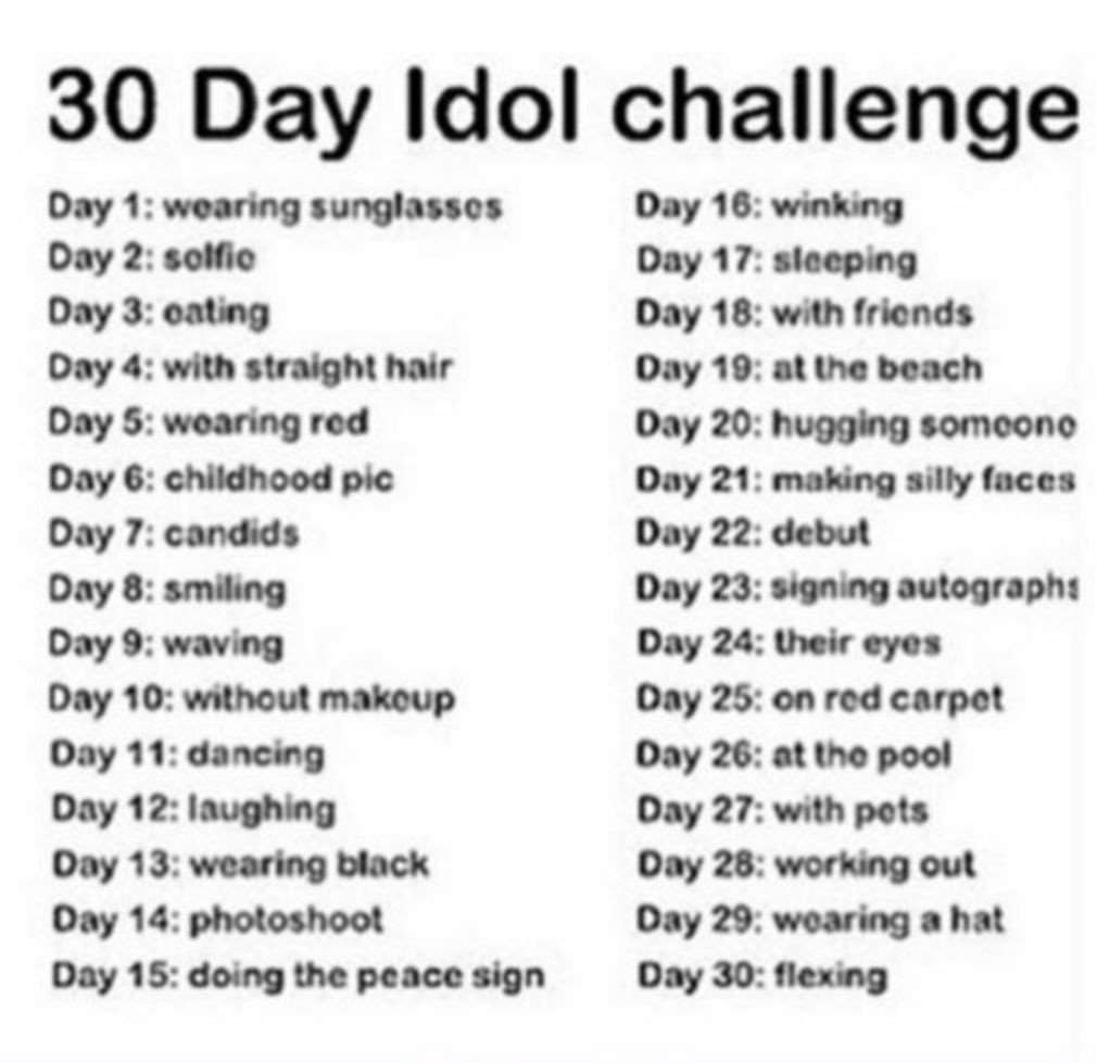 30 Day Idol Challenge | FRIENDS TV Amino