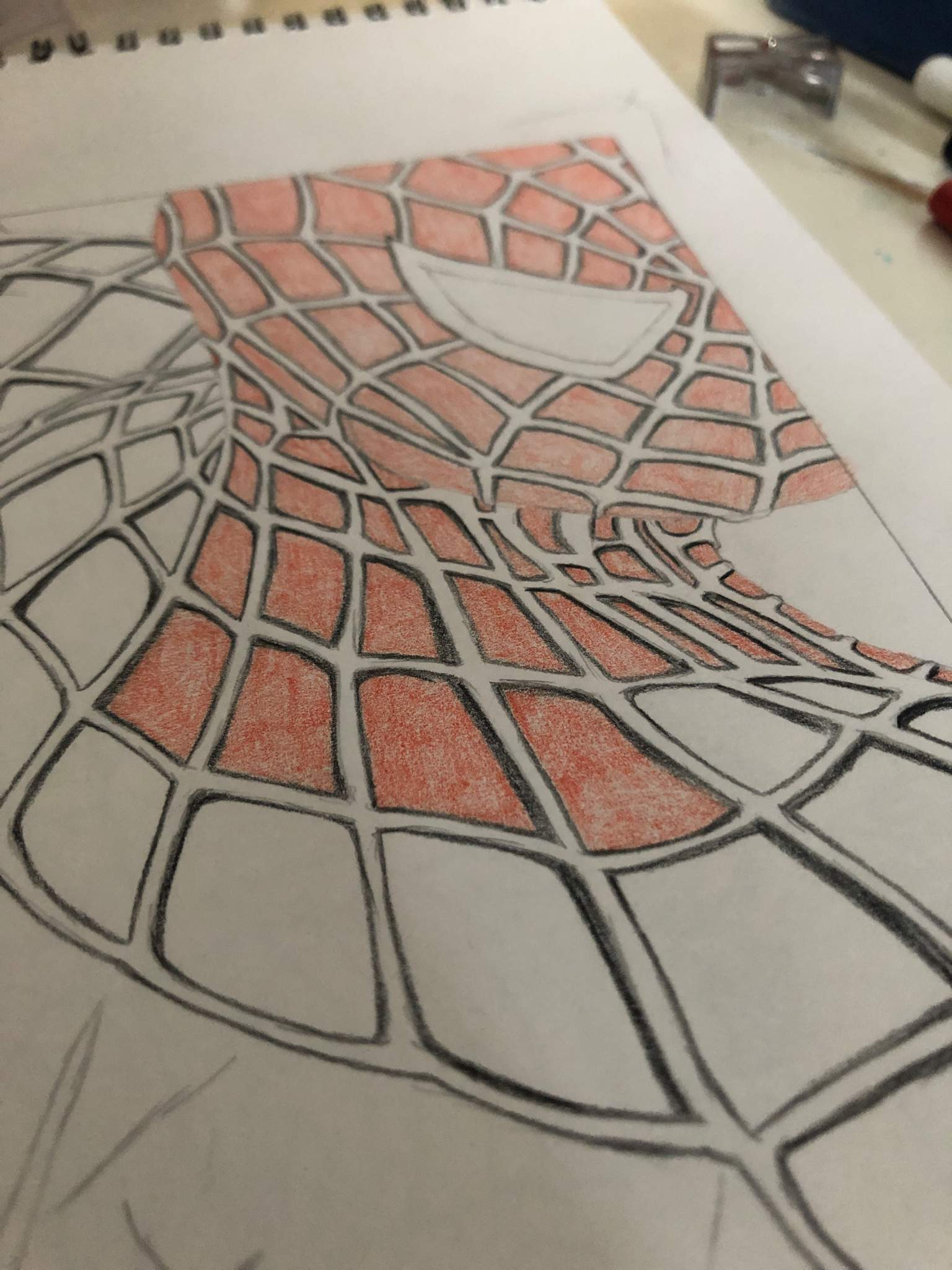 Tobey Maguire Spiderman Drawing  | ?Webslinger Amino? Amino