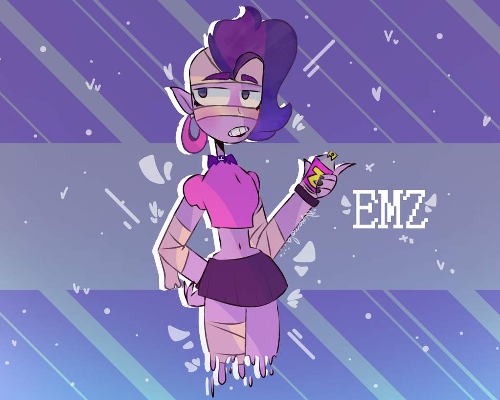 Emz // fanart •☆《💞 | Brawl Stars Amino