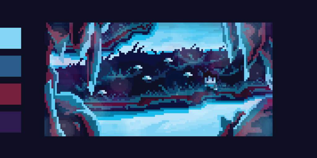 ☔ | Waterfall Pixel Art | Undertale Amino