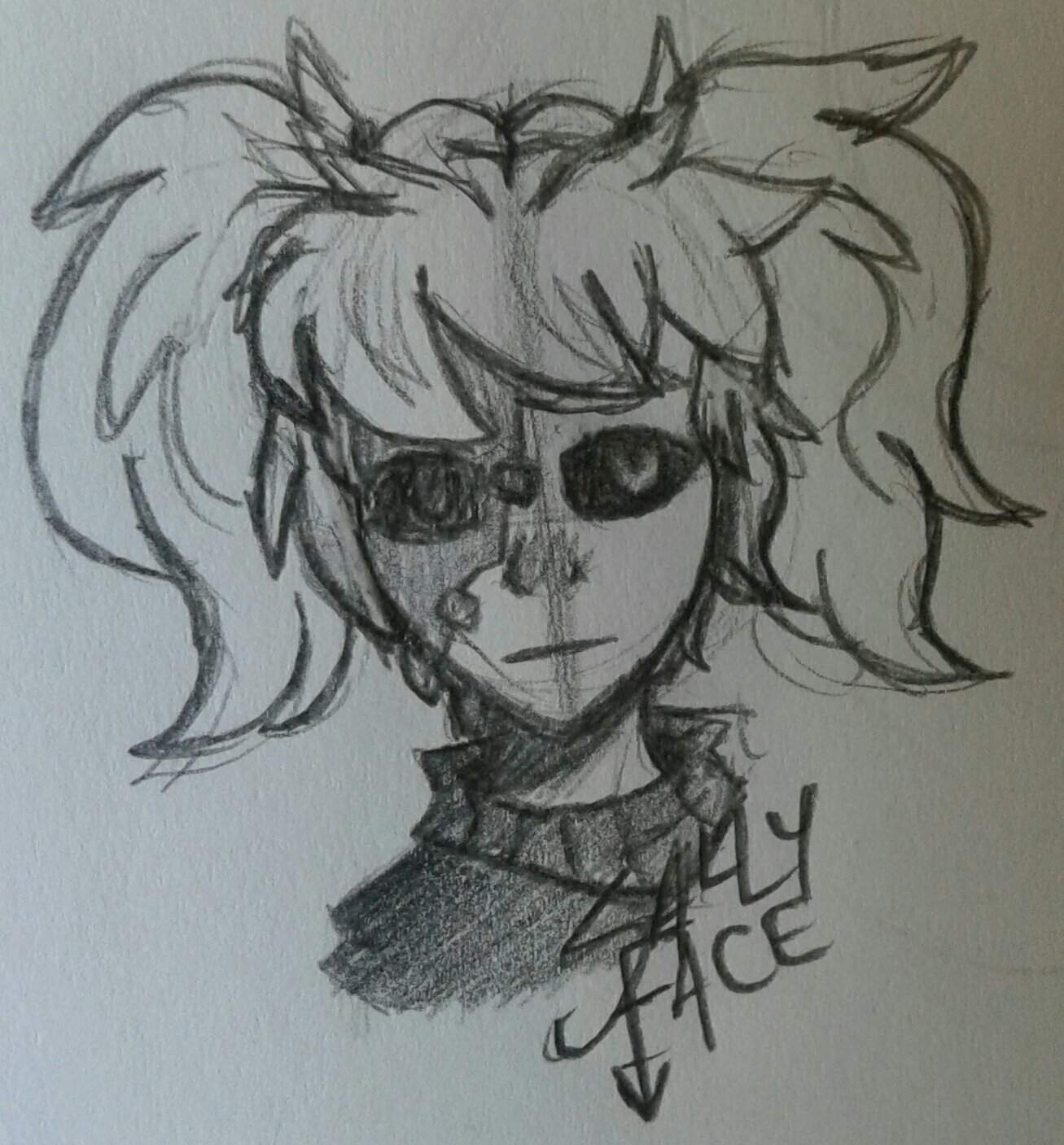 Sally Face Doodle | ijustwannahavefun Amino