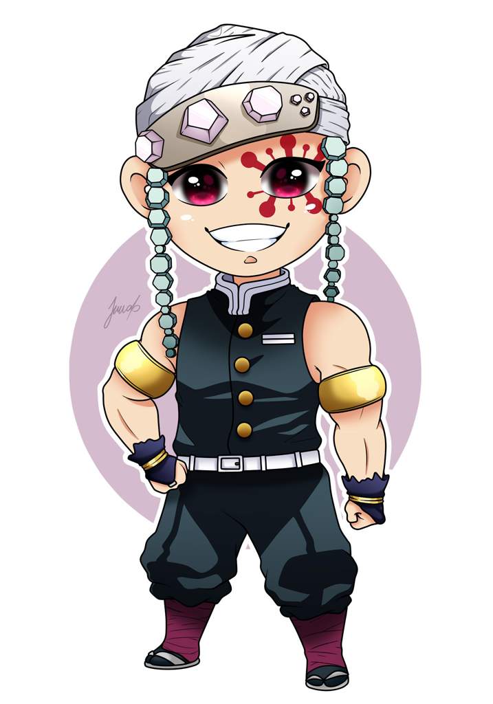 Uzui tengen chibi ^^ | Arte Anime Amino Amino