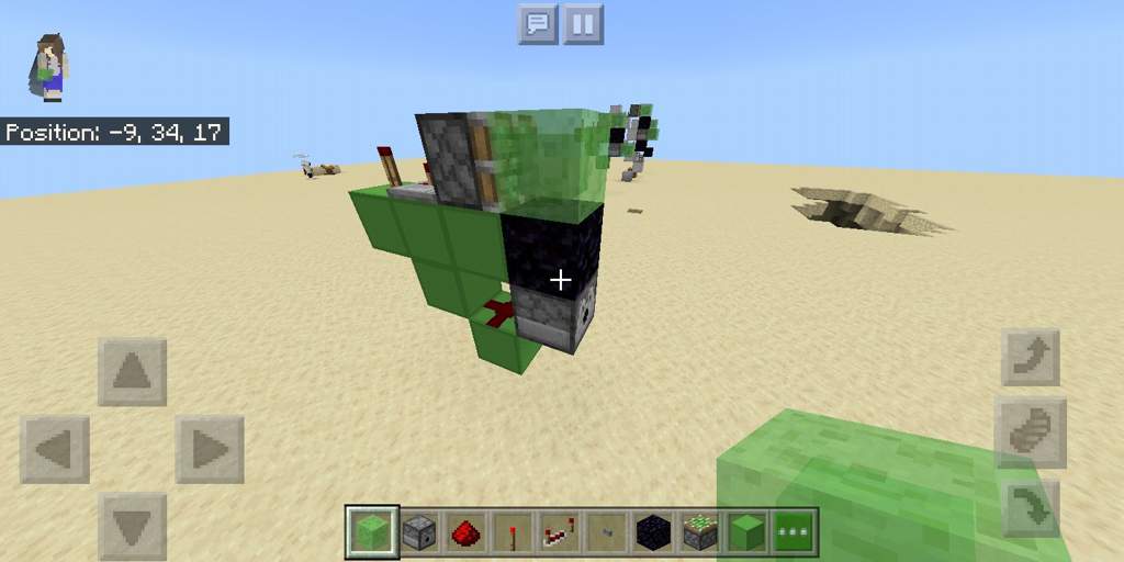 minecraft tnt launcher with slime blocks