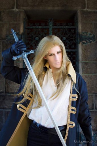 Castlevania Alucard Sypha Uniform Anime Version Cosplay Costume Halloween NN