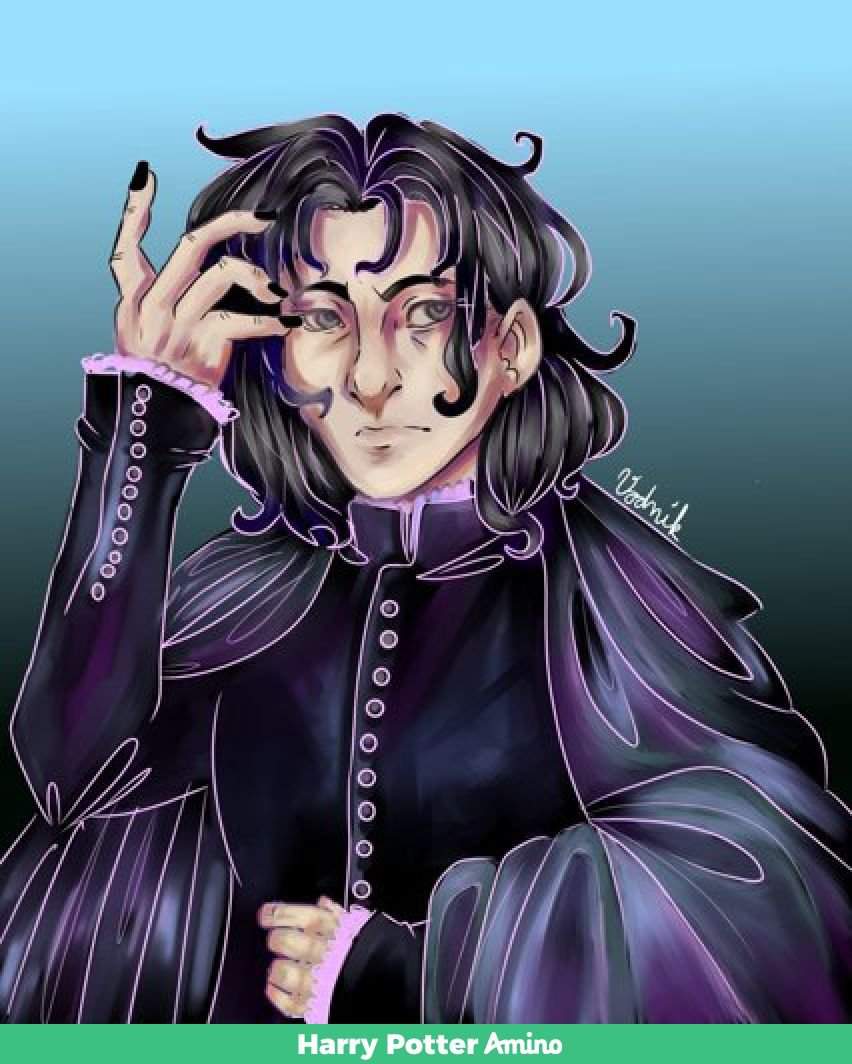 Snape fanart || Redraw | Harry Potter Amino