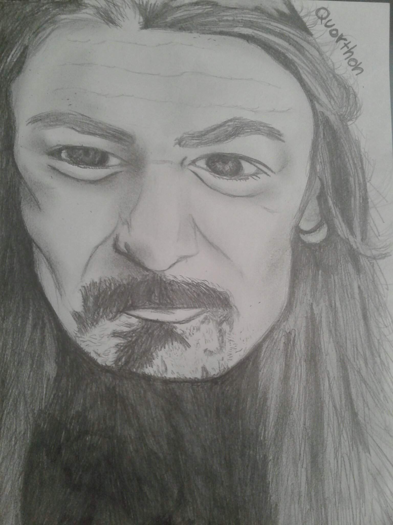 Quorthon drawing (Bathory) #MAM | Metal Amino