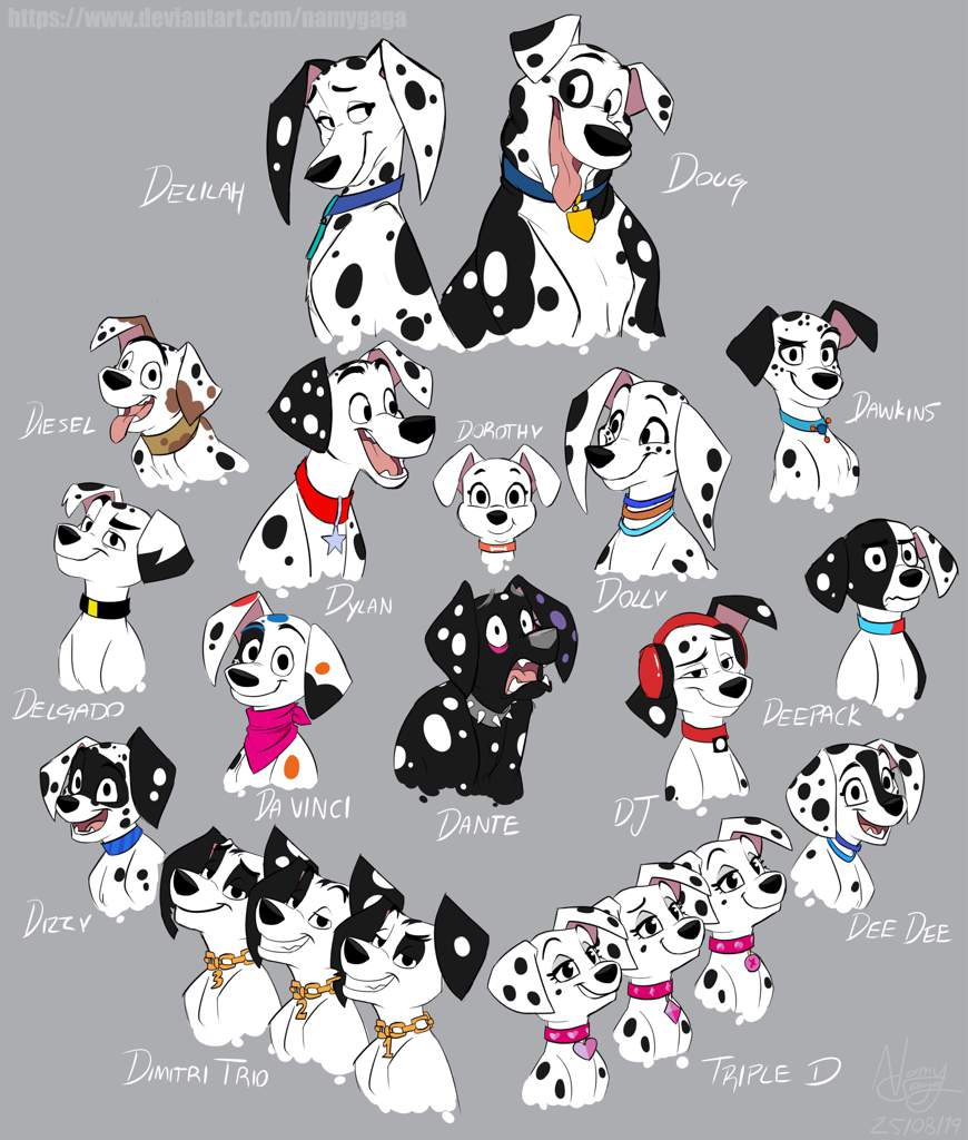 Patch 101 Dalmatians Amino