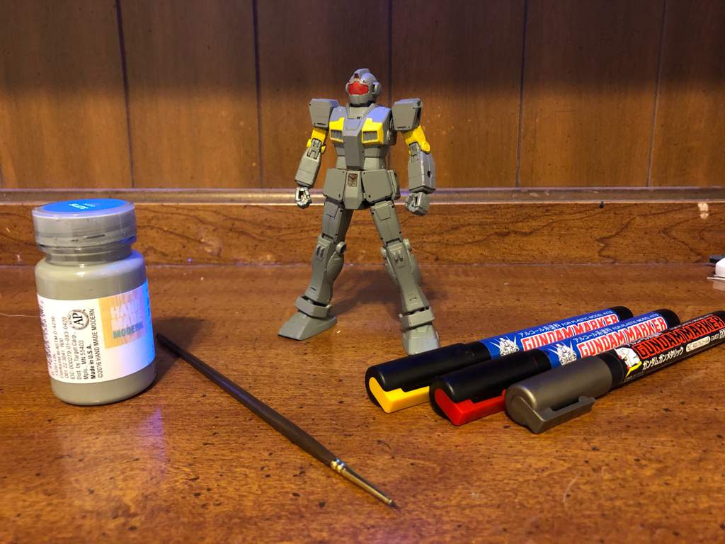 Painting with gundam marker ink Gundam Amino