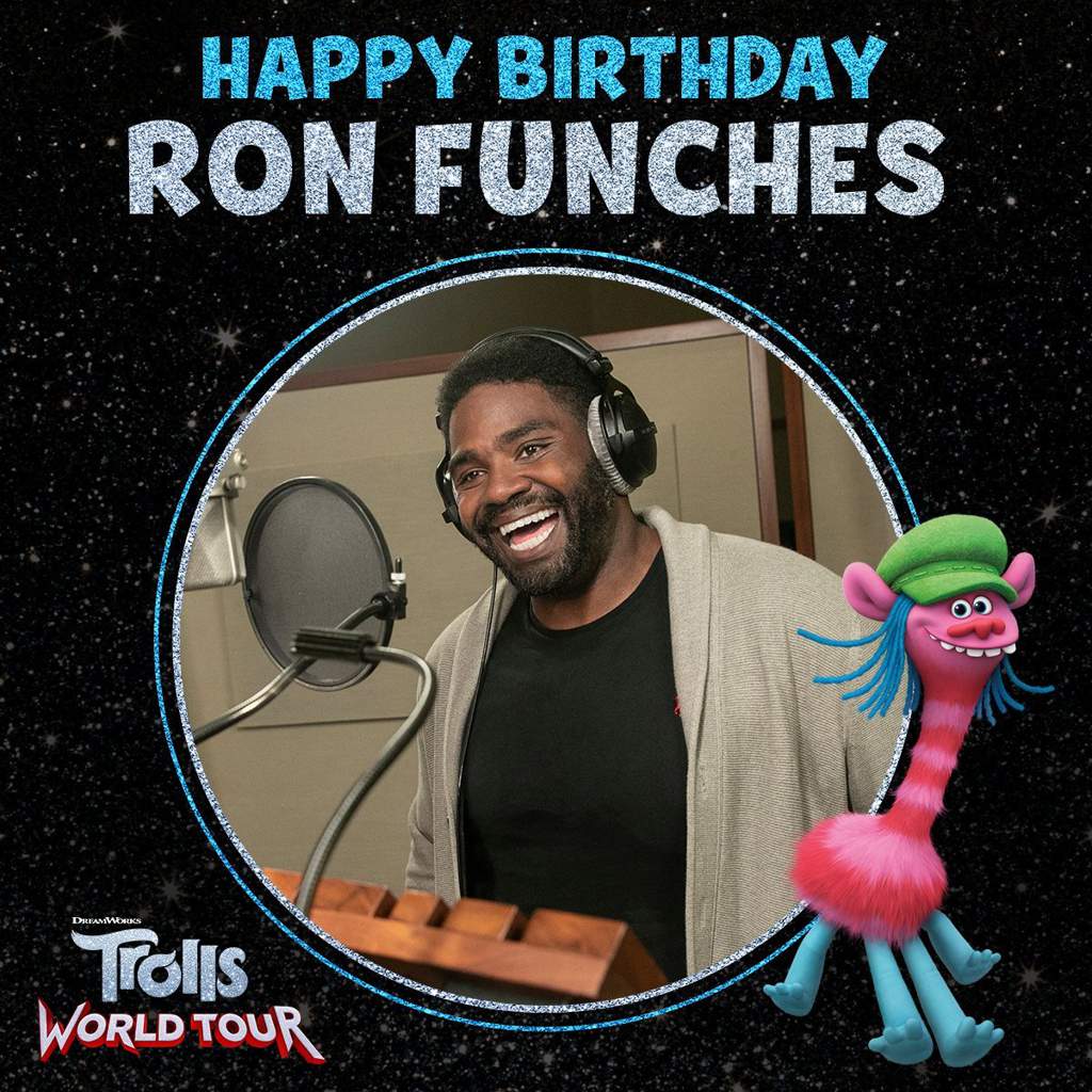 Happy Birthday Ron Funches! (Cooper) | 🌈Trolls’ Amino🌈 Amino