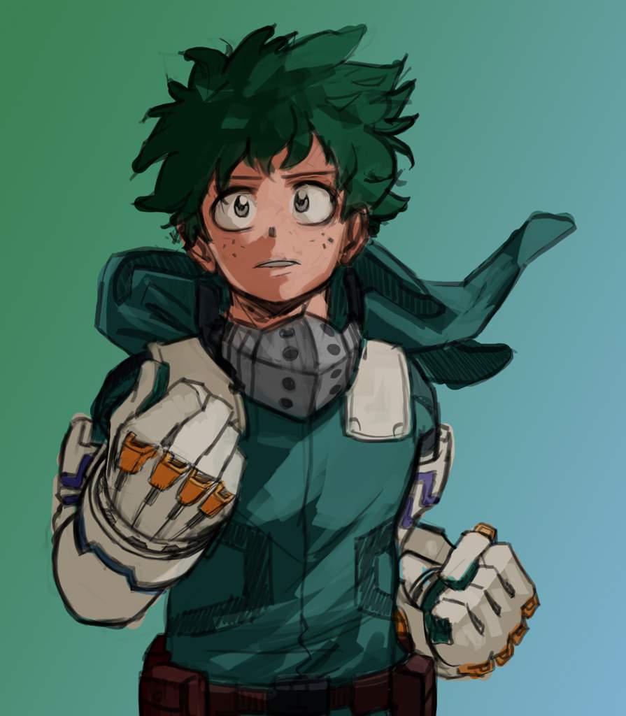 Deku Front View