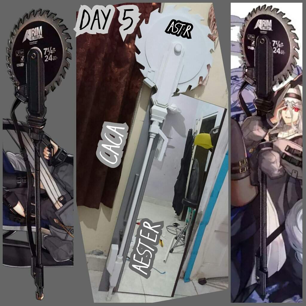 WIP III - Arknights - Specter Weapon | Cosplay Amino