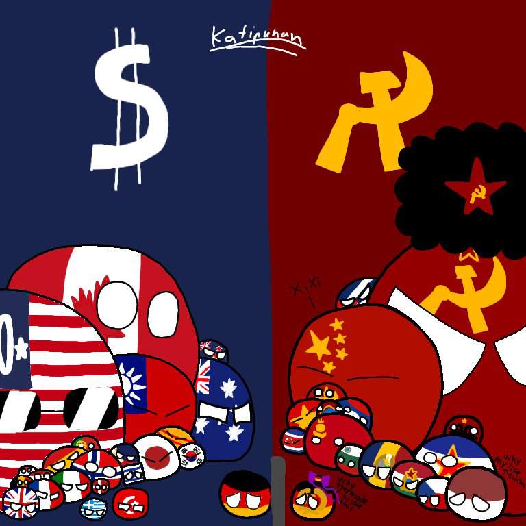 Cold War | Mapping - Polandball Amino Amino