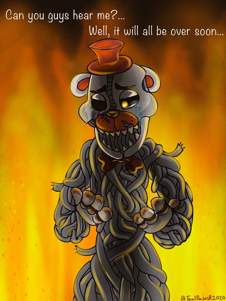 Can You Guys Hear Me Molten Freddy Five Nights At Freddy S Amino