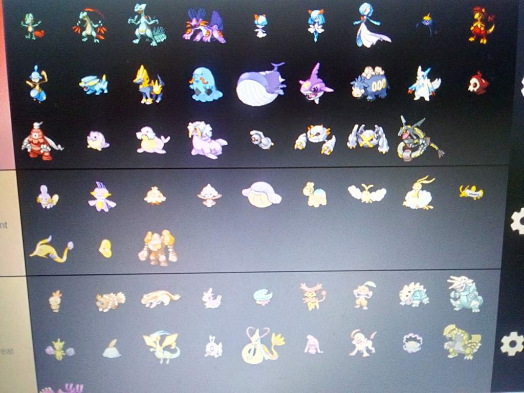 My Hoenn Shiny Tier List Pokemon Amino