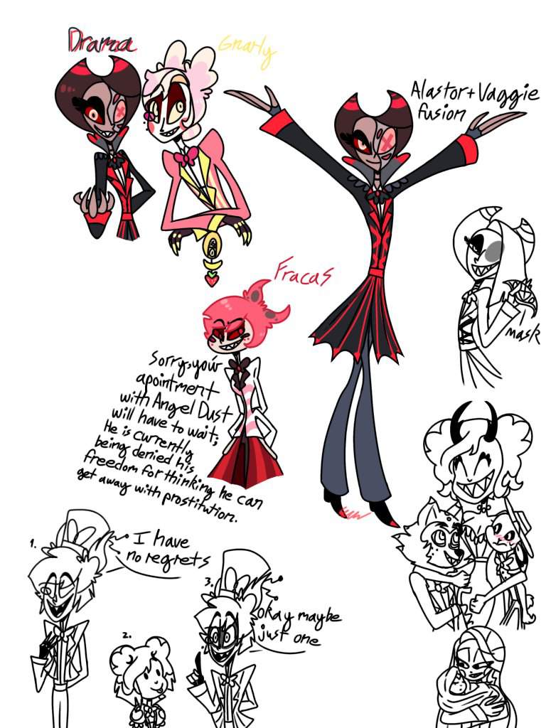 Fusions + Doodles | Hazbin Hotel (official) Amino