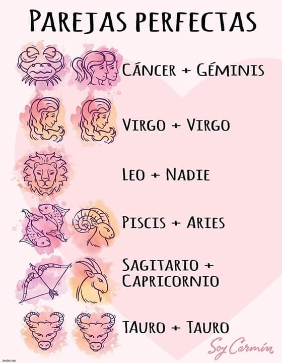 Creo que es al revés, virgo solo y leo con leo. Yo soy virgen digo ...