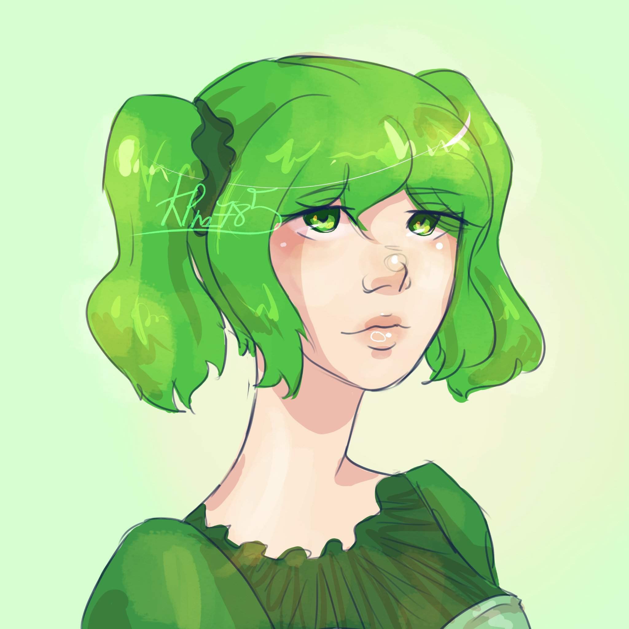 Green Doodle | Glitchtale Amino