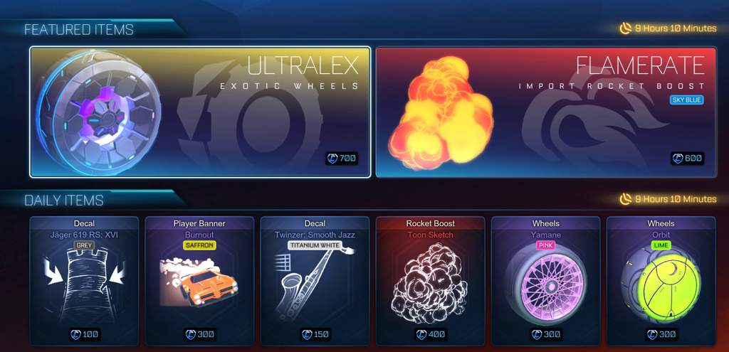 Item Shop March 16th Rocket League Amino