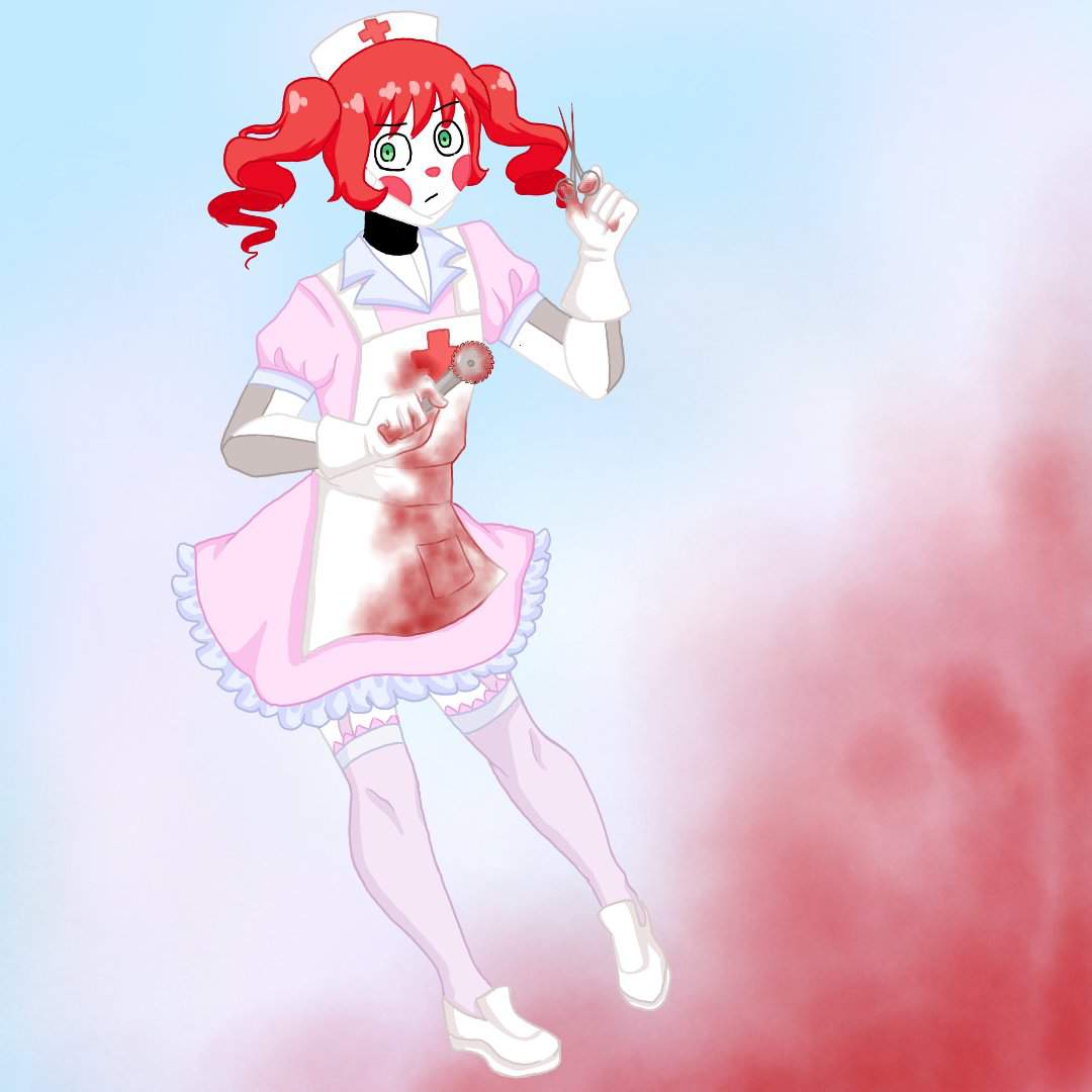 Pastel Nurse Circus Baby | Five Nights At Freddy's Amino