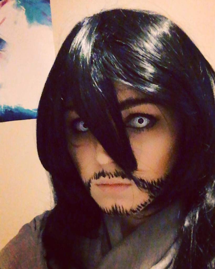 Aizawa makeup test | Cosplay Amino