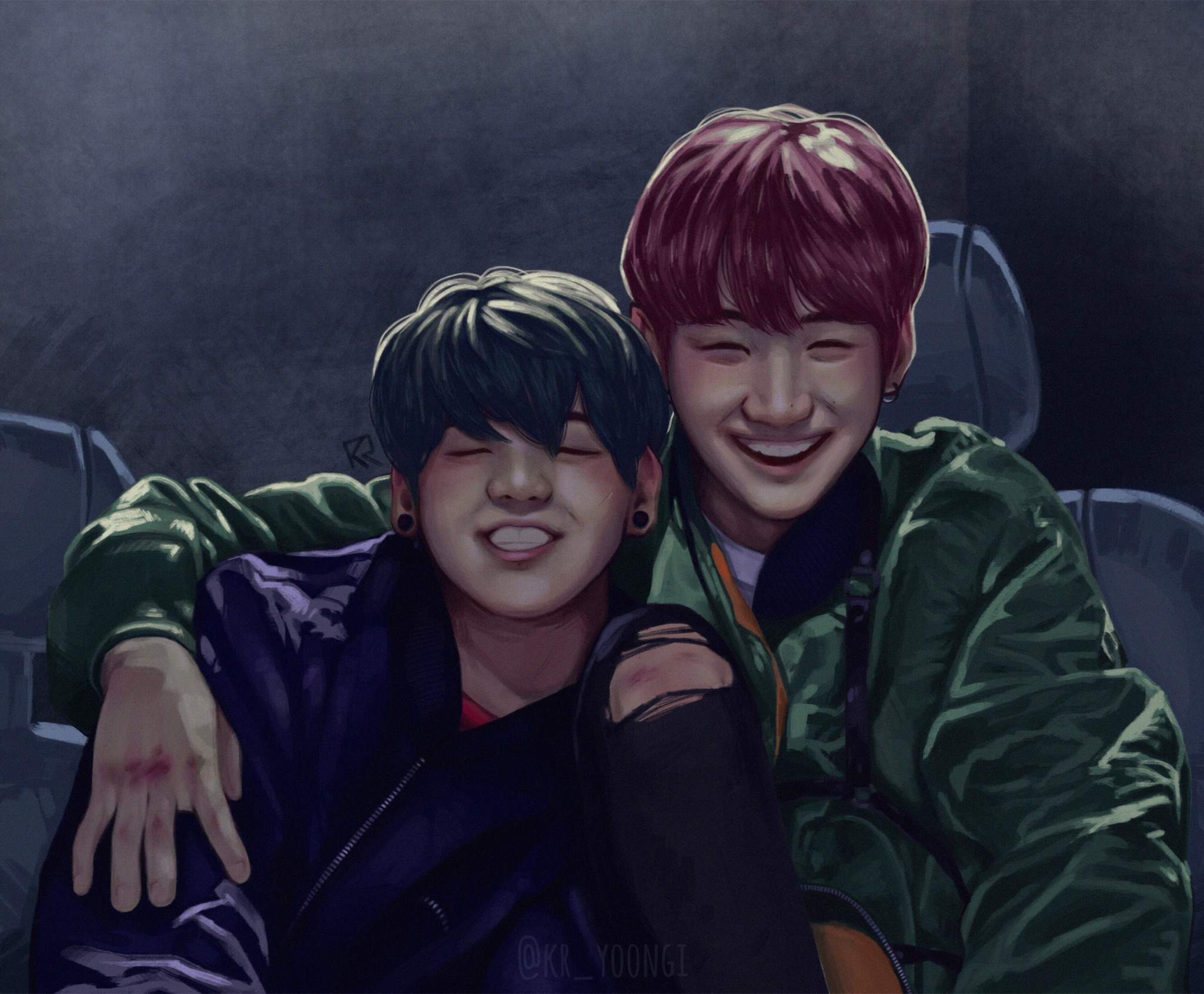 화양연화 Yoonkook / The most beautiful moment in life (Fanart) | ARMY's Amino