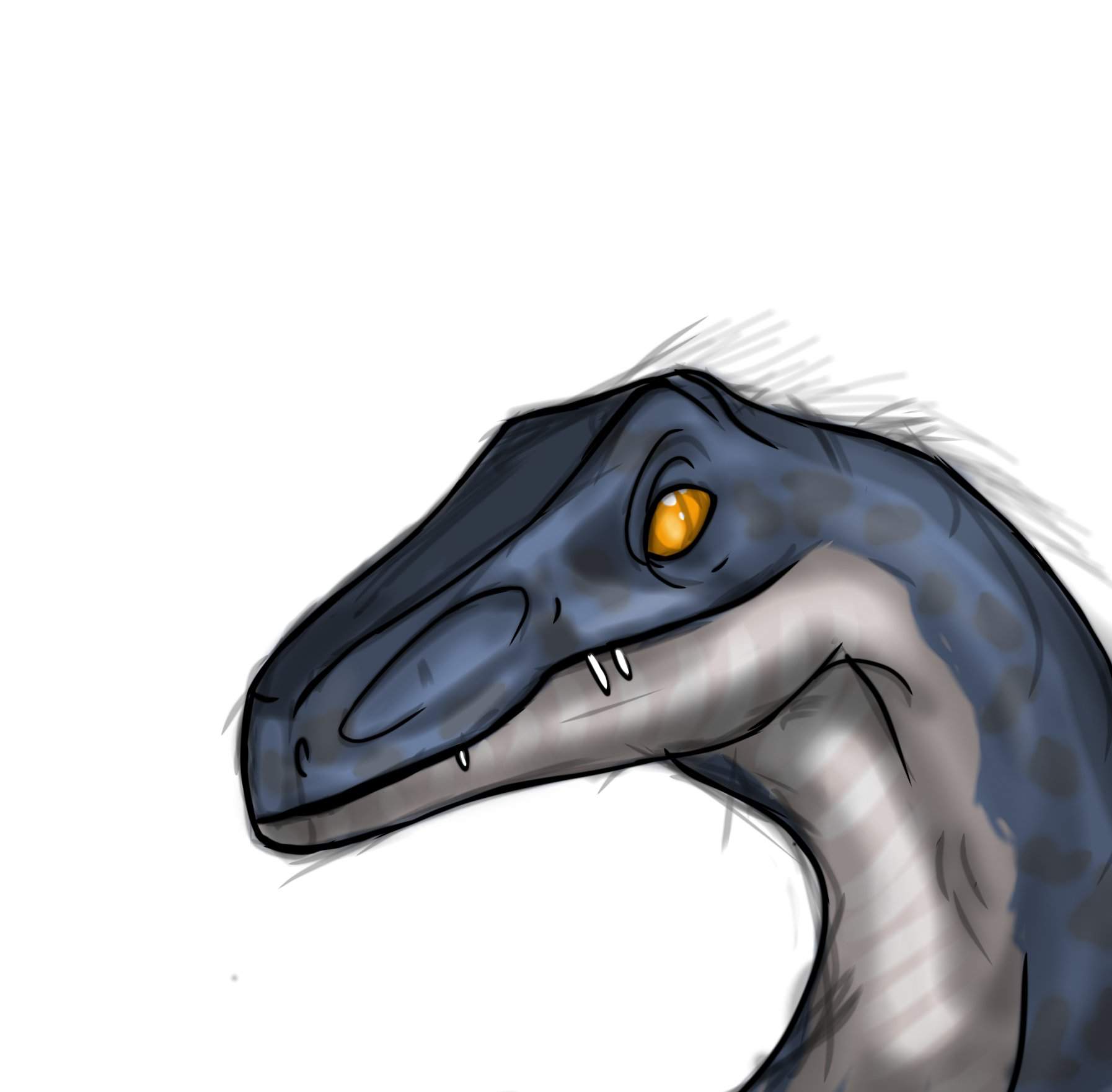 My first Velociraptor OC! | Jurassic Park Amino